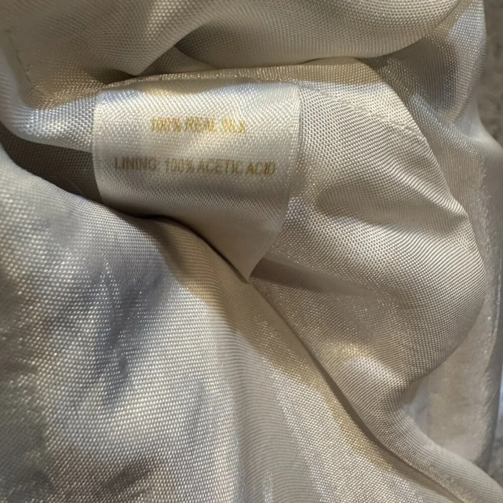 Kate Spade New York - Look‎ For the Silver Lining 100% Silk Floral Dress Size 2